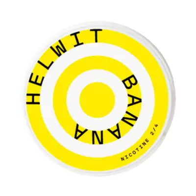 HELWIT Banana nicotine pouch can – fruity nicotine pouch available in Thailand